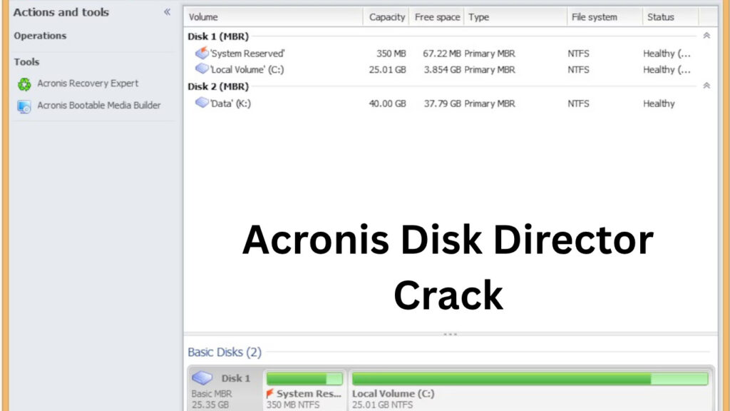 Acronis Disk Director Crack