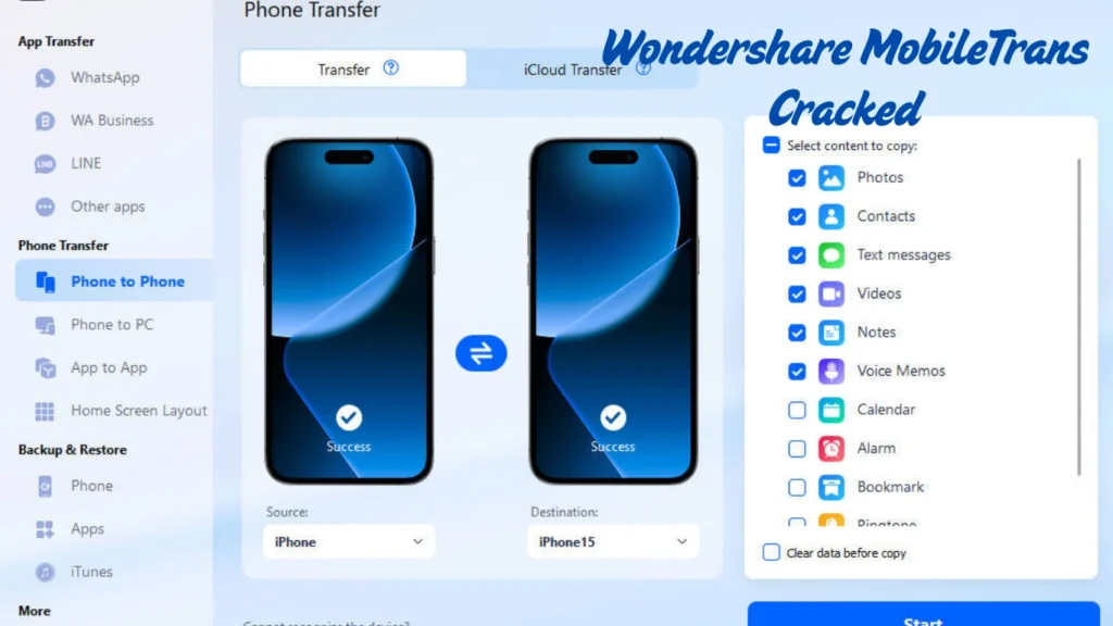 Wondershare MobilTrans Cracked