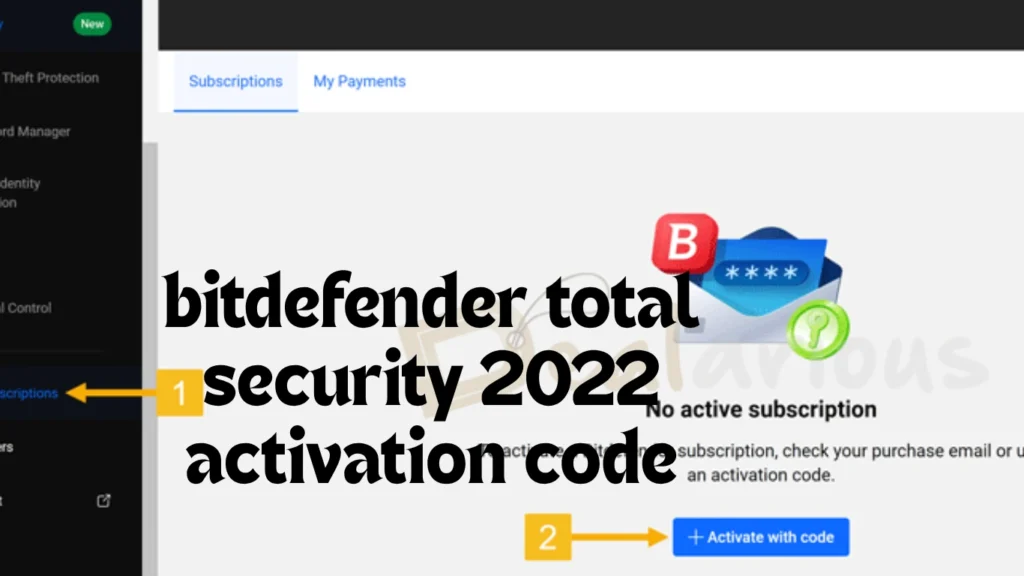 Bitdefender Total Security 2022 Activation