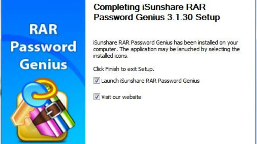 iSunshare RAR Password Genius