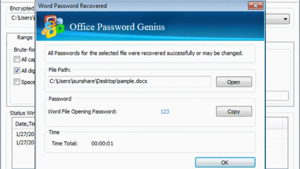 iSunshare RAR Password Genius