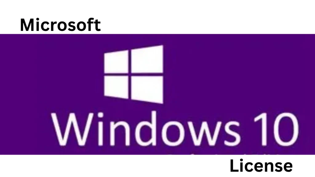 Microsoft Windows 10 License